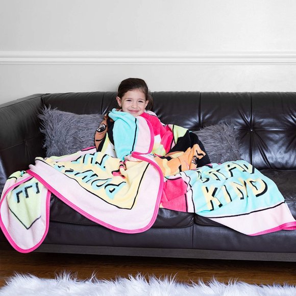 Franco Kids Ropa de cama Super Soft Plush Micro Raschel Blanket, Twin/Full Size 62" x 90", Franco Franco