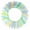 Green, variant on 42Pcs Colorful Floral Bunting Banner, 12M/39.3FT Wave Single Layer Cotton Fabric Triangle Flags, Photo Backdrop for Birthday Party, Western Wedding & Event Decoration(Autumn)
