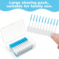 thumbnail image 6 of ACDANC 300 Pcs Tooth Picks,Soft Dental Floss Picks for Braces,Dental Tooth Cleaners for Tight Gaps,Flossing&Orthodontic Care, 6 of 6