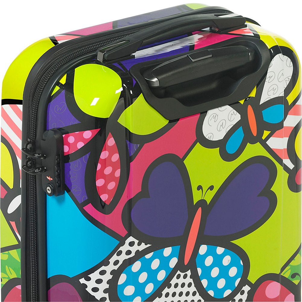 Mia Toro ITALY M by Mia Toro-Butterflies Hardside Spinner Luggage