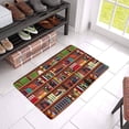 thumbnail image 2 of MKHERT Funny Book Shelves Library Bookshelves Doormat Rug Home Decor Floor Mat Bath Mat 23.6x15.7 inch, 2 of 3