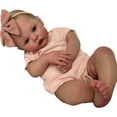 thumbnail image 1 of Muñeca de bebé Reborn de 18 pulgadas muñeco de bebé recién Ehuebsd nacido de piel 3D coleccionable realista juguetes con chupete biberón de alimentación regalo de Nav, 1 of 7