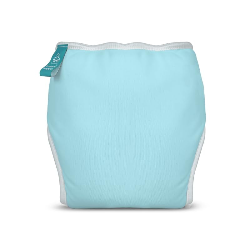 Bumberry New & Improved Smart Nappy For New Born Baby (XS |0-3 months) | Holds Upto 3 Pees With Extra Absorbtion & 100% Leak Protection All in One Cloth Diaper For Just Borns - 5 Pcs Pack