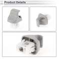 thumbnail image 4 of Unique Bargains Sun Visor Holder Clip for Nissan Murano 2003-2007 Sun Visor Retainer Clip Hook No.96409CC00B Plastic 1 Pc Gray, 4 of 6
