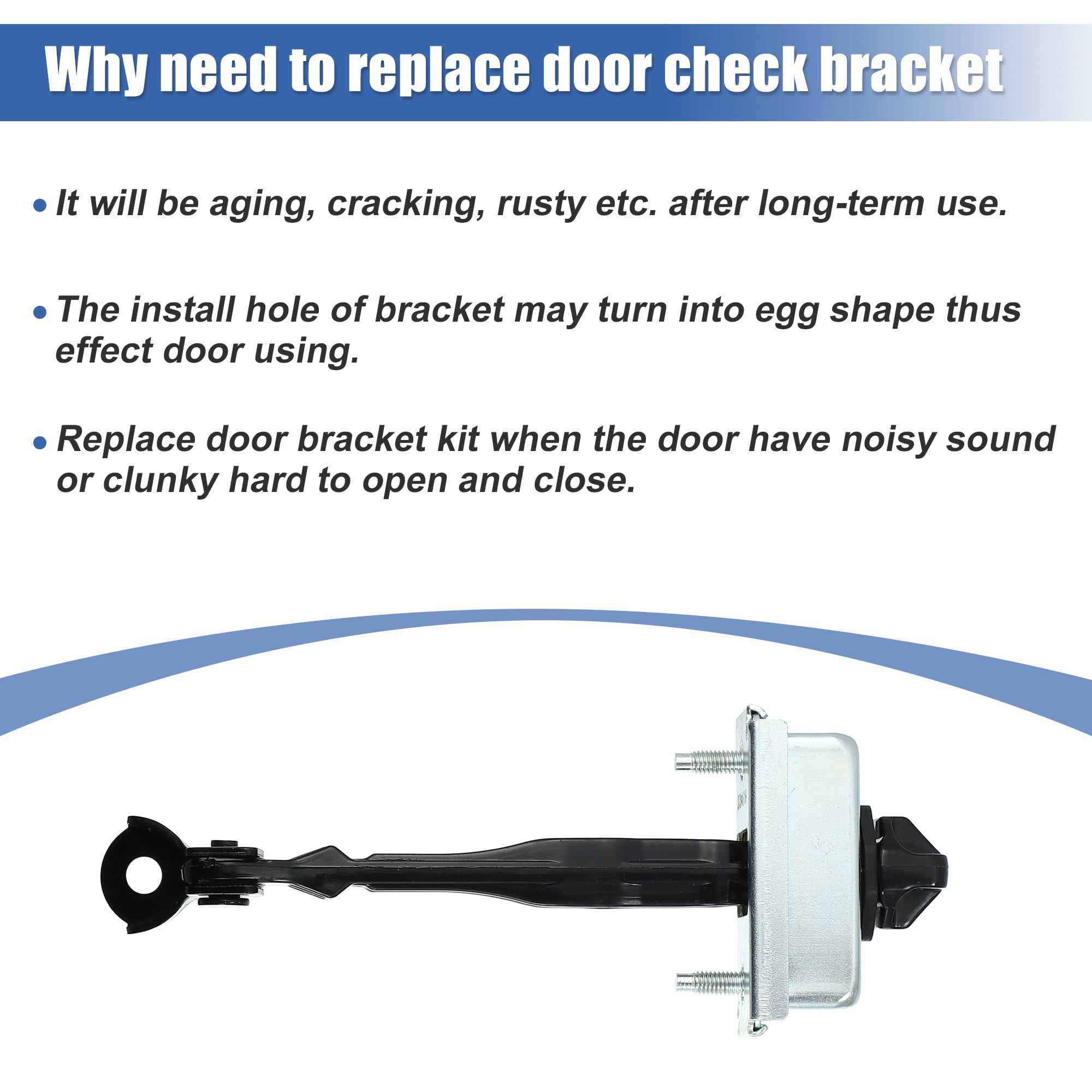Unique Bargains Front Door Check Stop Strap Assembly for Buick Verano 2012-2017