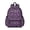 Sun and Triangle, variant on Skull and Flower Gothic Pattern Backpack for School, Cute School Bag with Adjustable Shoulder Straps and Padded Back, 13.4"x11"x4.7"