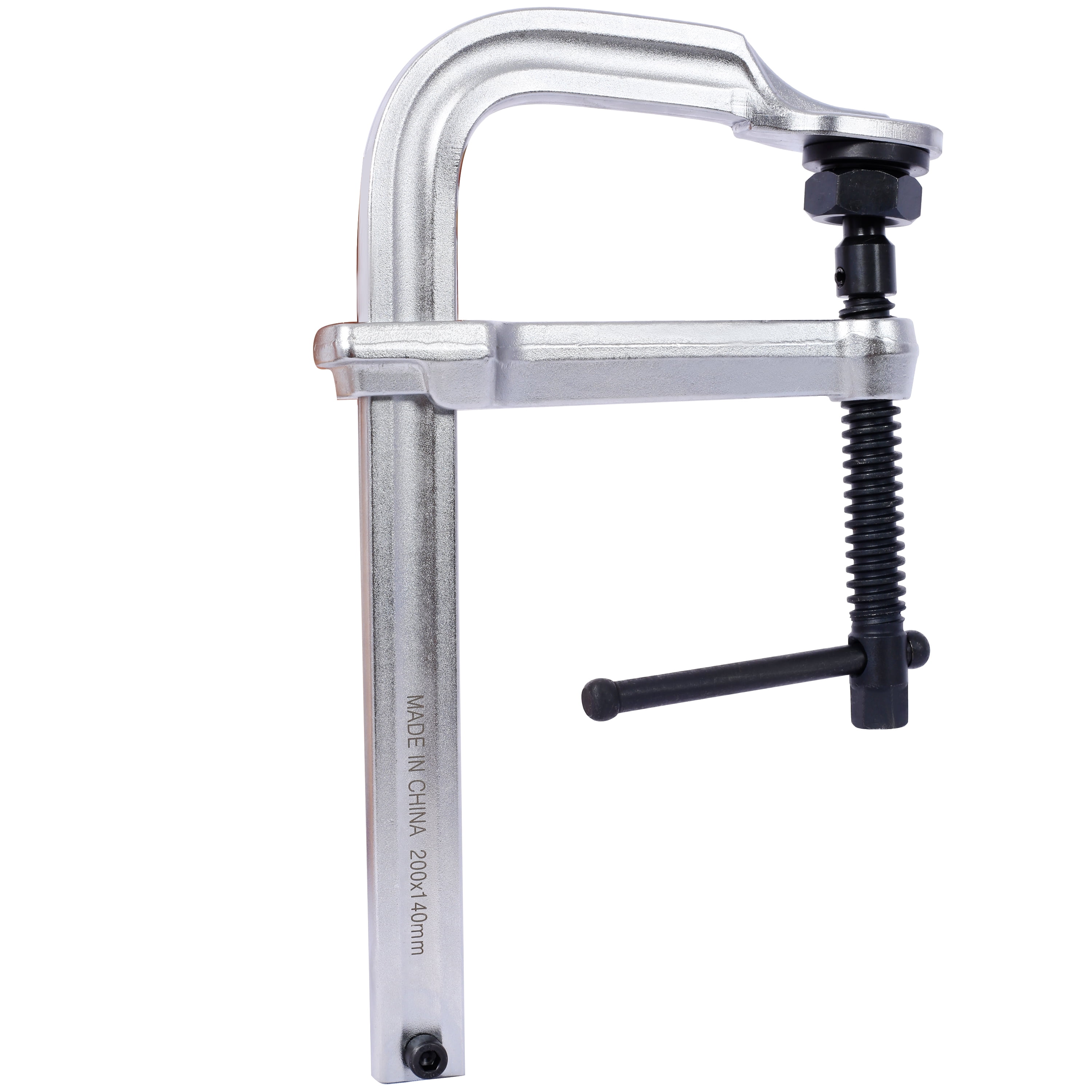Heavy-Duty F-Clamp, Removable Swivel Pad, Deep Throat F Clamp 5-1/2", Heavy Duty Bar Clamp for Welding,5 1/2"