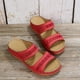 thumbnail image 3 of Sandalias de mujer de PU artificiales con boca de pez de verano, zapatos de mujer de tacón Extra transpirables ilimitados, 3 of 6