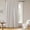 Natural, variant on 100% Blackout Curtains 96 inch Length Faux Linen (W52 x L96, Black)