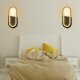 thumbnail image 3 of Lámpara de pared LED Aplique de pared interior, Lámpara de pared LED moderna 18W Blanco cálido 3000K, Lámpara de interior de hierro y aluminio 900LM AC180-265V para sala de estar Dormitorio Pas, 3 of 5