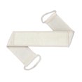 thumbnail image 5 of Bewildely Tira de baño de lufa Natural, y profundo, exfoliante para la piel del cuerpo de la ducha, conveniente para lavar la espalda, beige 2piezas Bewildely CBP129931, 5 of 5
