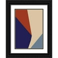 thumbnail image 1 of Uppsala Studio 24x32 Black Ornate Wood Framed with Double Matting Museum Art Print Titled - Color Blocks 03, 1 of 4