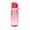 Red, variant on Aoznliie Clear Plastic Water Bottle, Large Capacity Transparent Cold Drink Cup, BPA Free Gym Water Bottle with Leak Proof Lid for Fitness Outdoor,9x3in