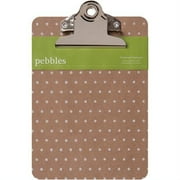 American Crafts 732244 Lakeside Clipboard 5''X7''-Polka Dot