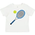 thumbnail image 3 of Inktastic Blue Tennis Racket and Ball Boys or Girls Toddler T-Shirt, 3 of 5