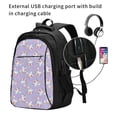 thumbnail image 2 of Balery Swan With Stars Mochila con carga USB para hombre y mujer - Mochila impermeable y antirrobo para portátil con puerto USB para viajes, trabajo, estudios y universidad, 2 of 7