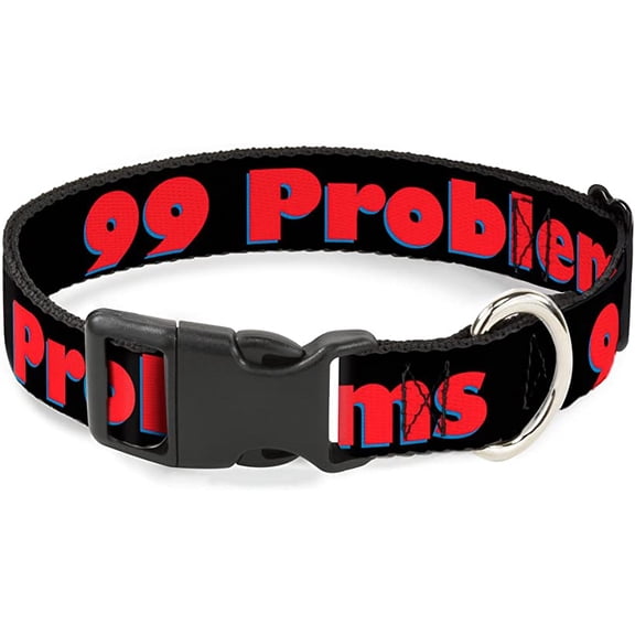buckle down buckle-down pet plastic clip dog collar