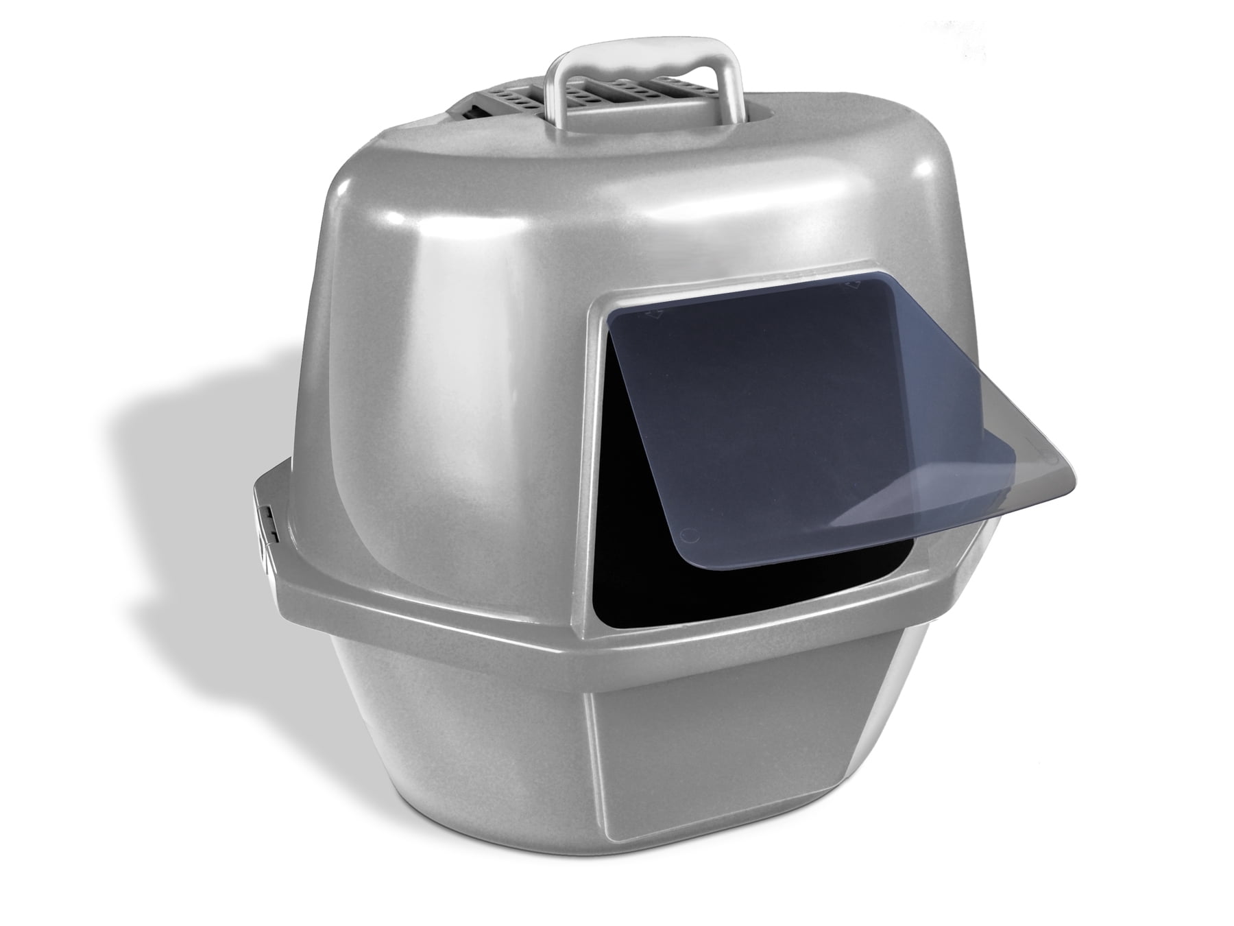 Hooded corner litter box sale