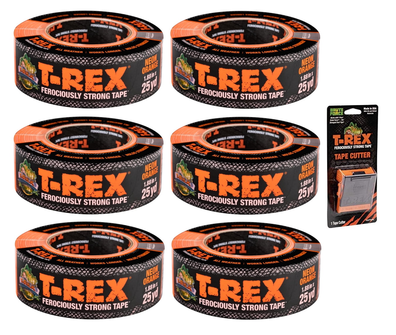 Duct Duck Gaffa Gaffer Tape T Rex Extra Strong All Weather Stronger Hold 2 Pack 