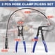 thumbnail image 2 of Juego de alicates para mangueras WORKPRO de 27 cm con banda plana y flexible, 2 of 7