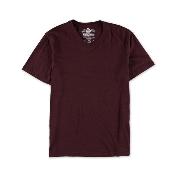 American Rag - Camiseta básica para hombre, color rojo, grande American Rag Camiseta básica