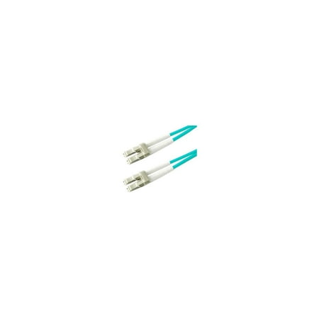 UPC: 0821455037997 | AddOn 5m Laser Optimized Multi-Mode Fiber (LOMM) Duplex LC/LC OM3 Aqua Patch Cable