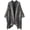 Grey, variant on CoCopeaunts Retro Fashion Shawl Wrap for Women Open Front Poncho Cape Winter Warm Blanket Large Scarves Soft Shawls Coat
