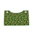 thumbnail image 2 of Picia Big Colorful Avocados Pattern Long Tissue Box Cover,PVC Leather Triangle Holder,Tissue Box Holder with Magnetic Bottom,Facial Paper Organizer Dispenser-7.9"X4.9"X4.5", 2 of 9