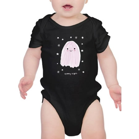 

Spooky Night. Cute Happy Ghost Bodysuit Infant -Image by Shutterstock 24 Months