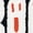 White/Ghost, variant on Evergrace Halloween 2 Piece Hand Towel Set, 100% Cotton, Ghost, Orange 16"x26"