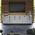 thumbnail image 3 of Winsome Halifax 3-Piece Cabinet Set with File Drawer 10361, White Finish, 3 of 10