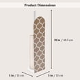 thumbnail image 5 of Evideco French Home Goods Escal Brown Moroccan Toilet Paper Holders 4 Count, 5 of 7