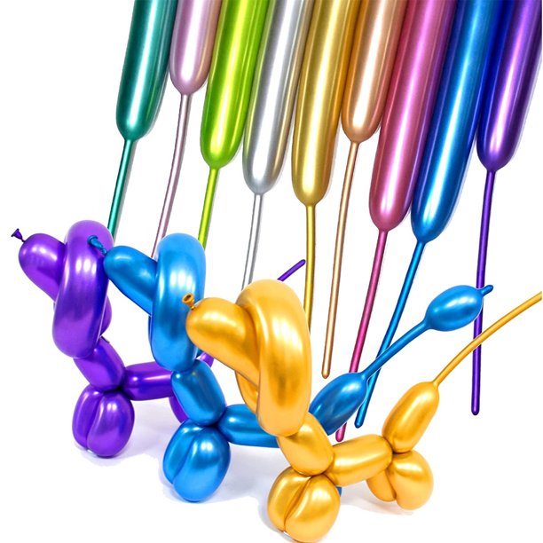 100 globos para flores de animales torcidos Decoración de globos mágicos Cumpleaños Boda Compromiso Navidad MFZFUKR BST3012517-4