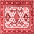 thumbnail image 1 of Ahgly Company Indoor Square Persian Red Traditional Area Rugs, 7' Square, 1 of 4