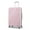 Light Pink, variant on American Tourister Color Waves Medium Checked Expandable Luggage Suitcase with Spinner Wheels, Light Pink