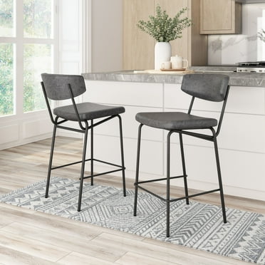 Charon Counter Stool Vintage Black