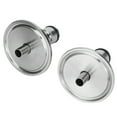 thumbnail image 4 of Keg Posts Parts,2Pcs 304 Stainless Steel Tri Clampto Ball Lock Post Homebrew Keg Ball Lock Post Streamlined Design, 4 of 8