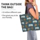 thumbnail image 2 of Balery Miniature Ship In Bottle Bolsa Tote Estilo Estético con Cremalleras, Bolsa de Hombro, Bolsa de Compras Grande y Plegable, 2 of 8