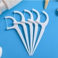 thumbnail image 2 of 50 Pcs/Set Toothpick Tooth Stick Floss Ultra-thin Dental Flosser Oral Hygiene Dental Health Plastic Floss, 2 of 9