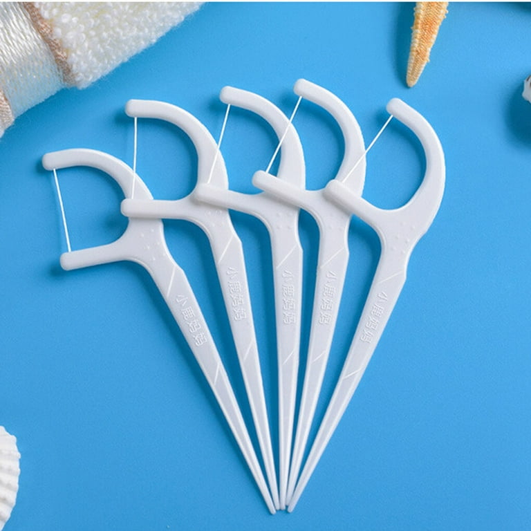 Toothpicks with floss discount