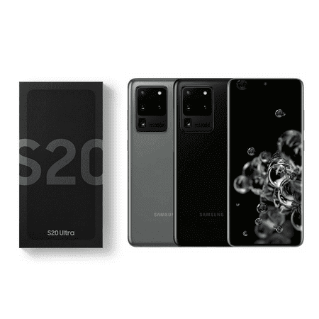 SAMSUNG Fully Unlocked Galaxy S20 Ultra 5G 128GB SM-G988U (Retail Box)