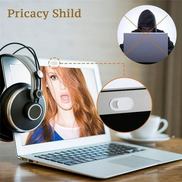 DEBGFS 12 Pcs Webcam Cover Shutter Slider Universal Antispy Camera Cover for Laptop PC Tablet Mobile Phone Lenses Sticker