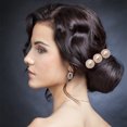 thumbnail image 3 of 3 piezas elegantes de perlas para hacer moños de pelo para mujer, herramienta para peinar el cabello, accesorios DIY para moños de pelo, 3 of 5