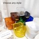 thumbnail image 3 of Cuenco de mano con burbujas para uñas, herramienta avanzada para lavabo de mano con burbujas transparentes para tienda de uñas japonesa, acrílico alto, 3 of 4