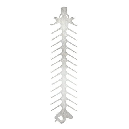 

Sunisery Stainless Steel Barbecue Skewers Reusable Flat Grill Skewers for Shrimp Chicken Beef Vegetable
