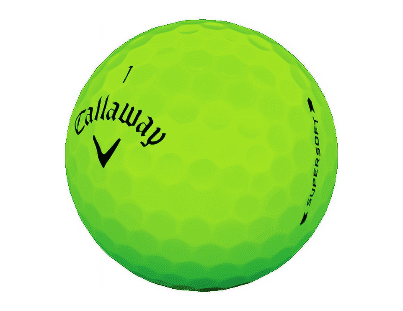 Callaway Golf Supersoft Golf Balls-One Dozen (Green Matte Color) - image 3 of 3
