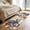 Colorful, variant on Modern Abstract Washable Living Room Rug, Non Slip 10x13 Area Rugs for Bedroom, Ultra Thin Low Pile Large Under Table Carpet for Dining Room Office, Contemporary Home Decor Rugs, Grey