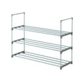 thumbnail image 1 of Tcbosik 3-Tiers Metal Storage Shoe Rack, Iron Shoe Tower Shelf Storage Organizer for Bedroom Entryway Hallway, Gray, 1 of 6