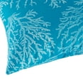 thumbnail image 4 of Greendale Home Fashions Sea Coral Blue Outdoor Rectangle Throw Pillow (2-pack), 4 of 5
