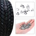 thumbnail image 4 of 100pcs 65mm/026 Wheel Tyre Stud Screws Snow Tire Spikes for Bike Motorcycle ATV Shoes, 4 of 4
